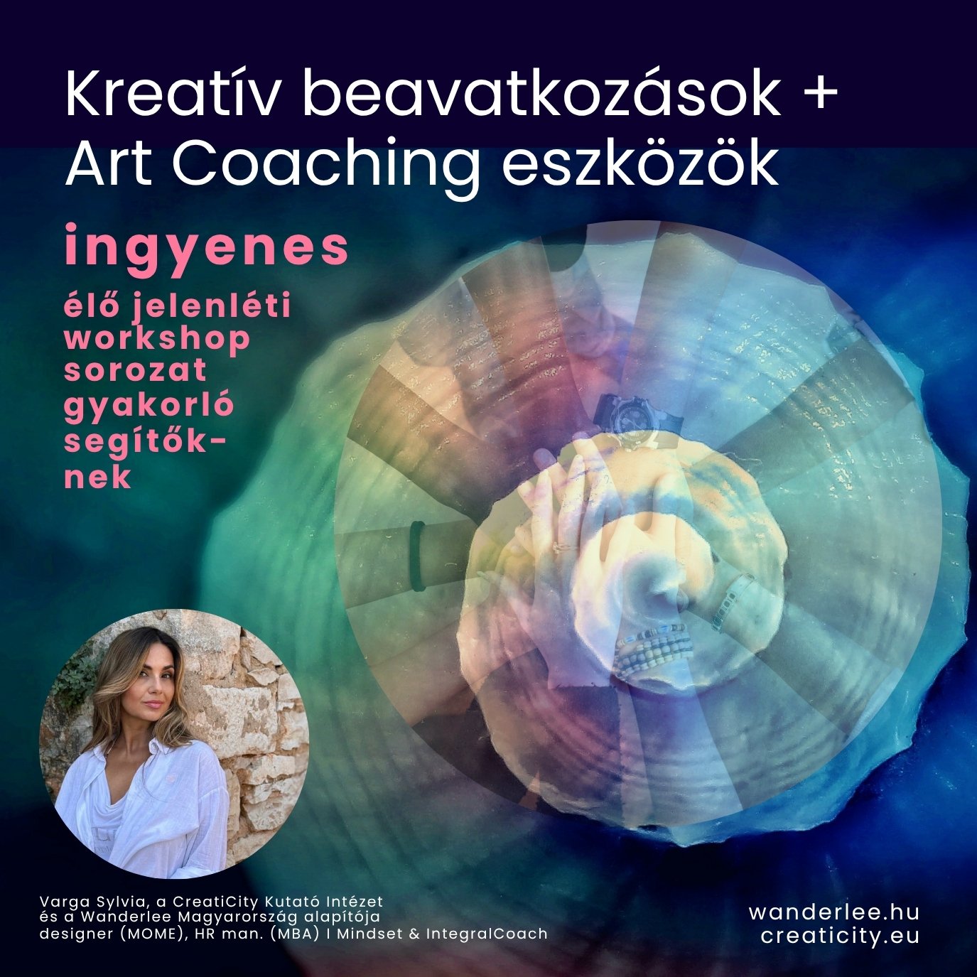 art coaching csoport kreatív énkép selfie