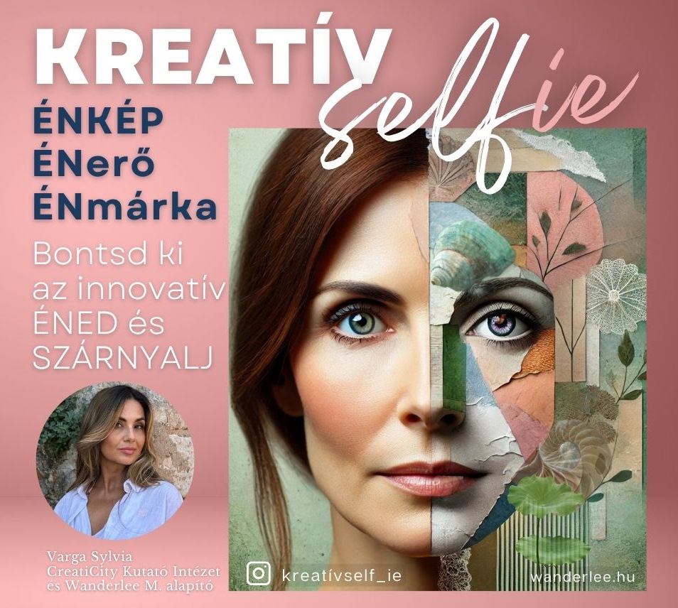slfiefekvő kreatív selfie